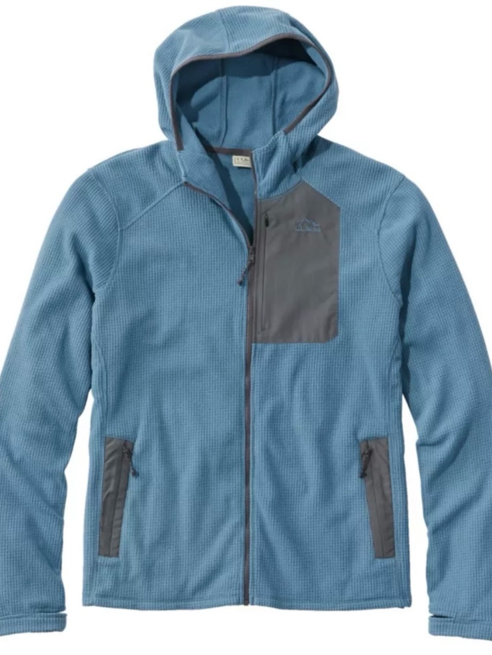 L.L. Bean Men's Pathfinder Performance Fleece Jacket, Full-Zip Hoodie Large